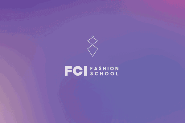 FCI Fashion School — fashion education brand system portfolio