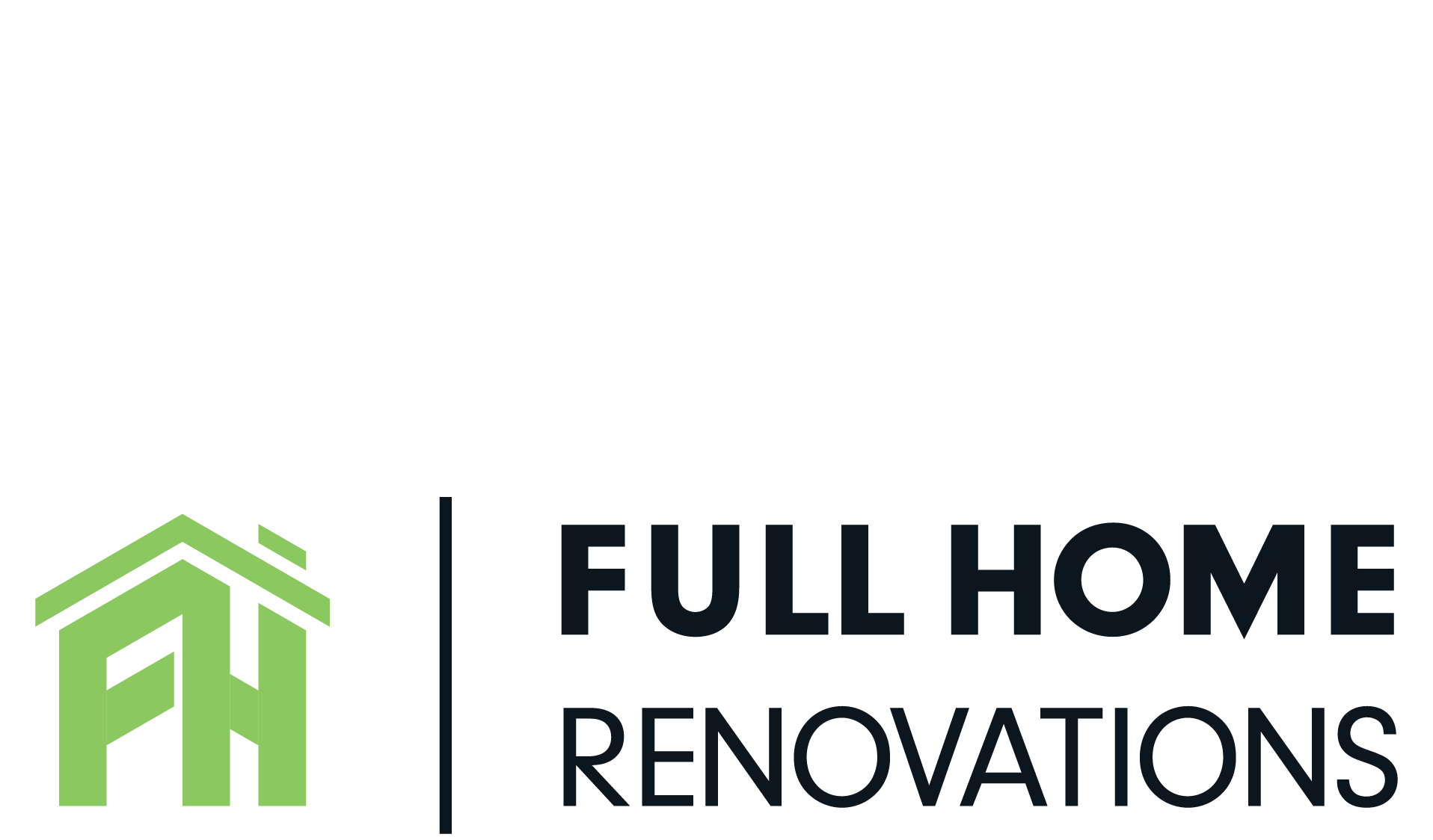 Full Home Renovations — logo system