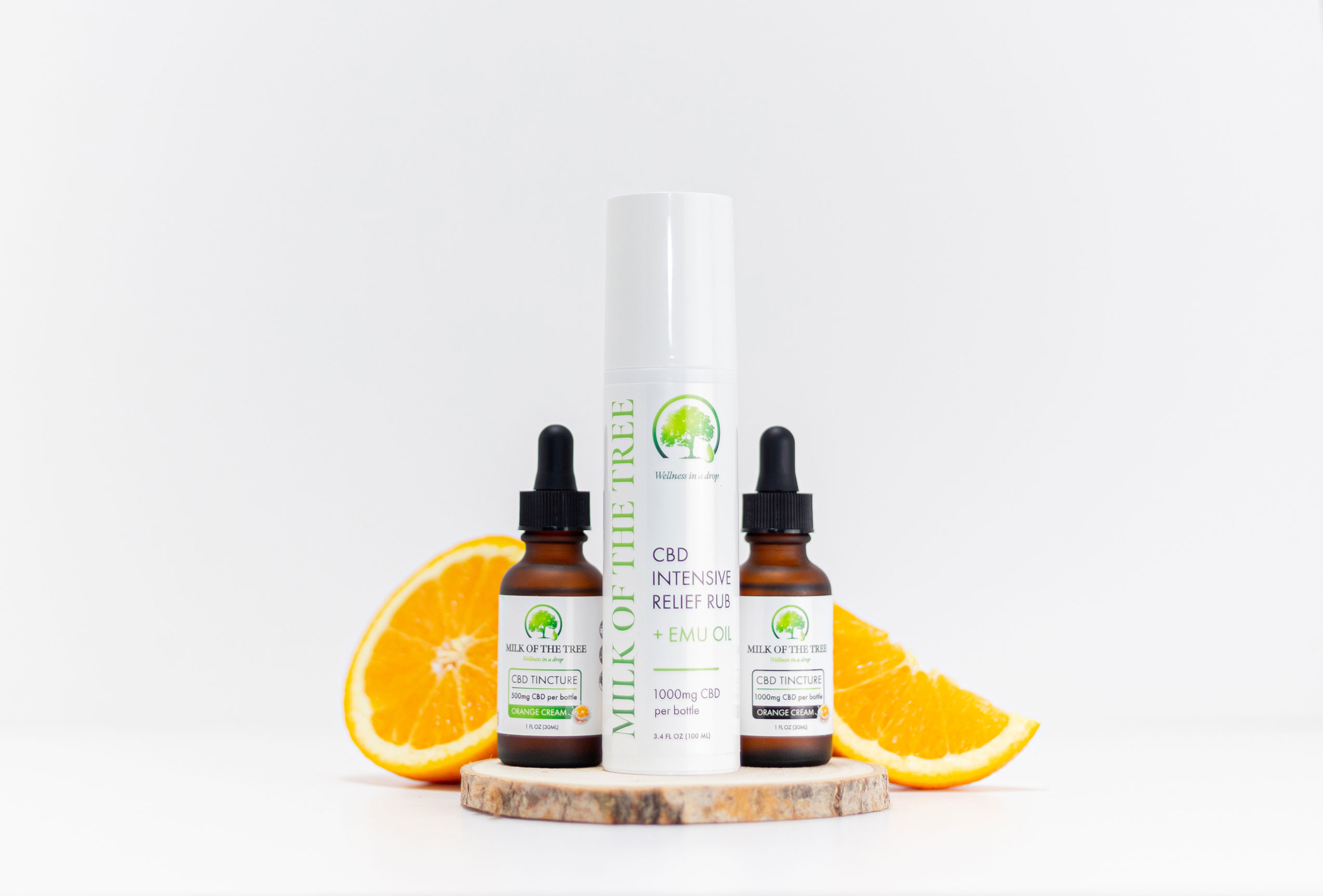 Milk of the Tree — product photography hero